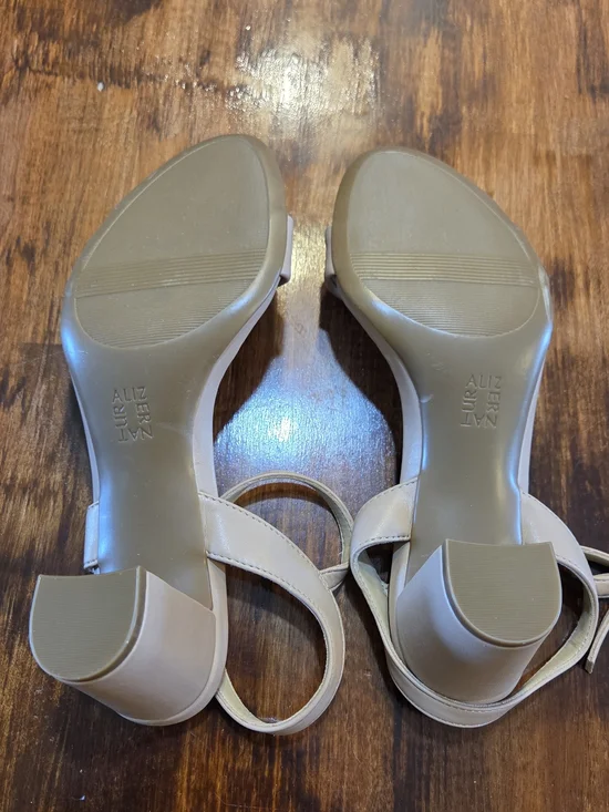 Naturalizer Bristol Strappy Heels, Women's Size 9.5M, Nude NEW - Picture 7 of 7